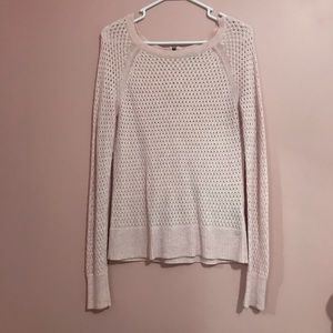 Pink Knit long sleeved sweater